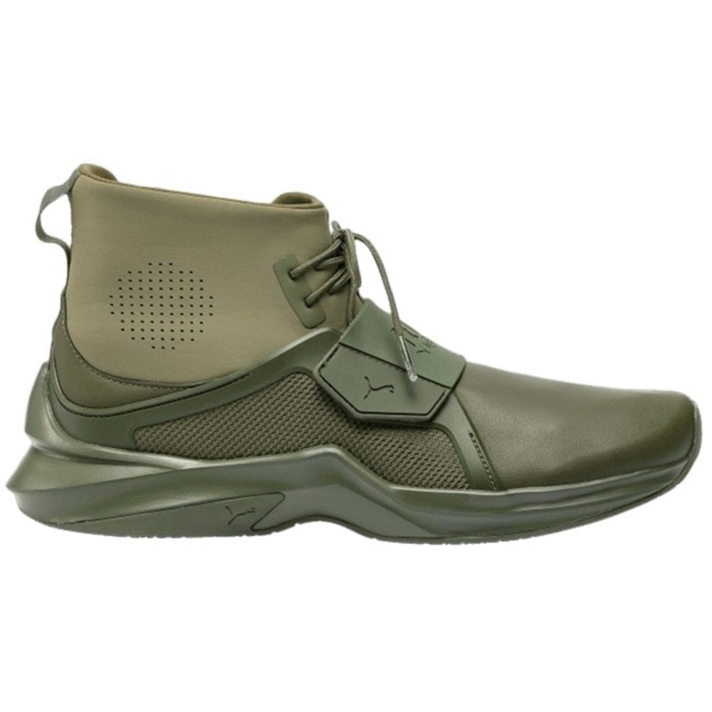 Puma Men's Olive Green Sneakers
